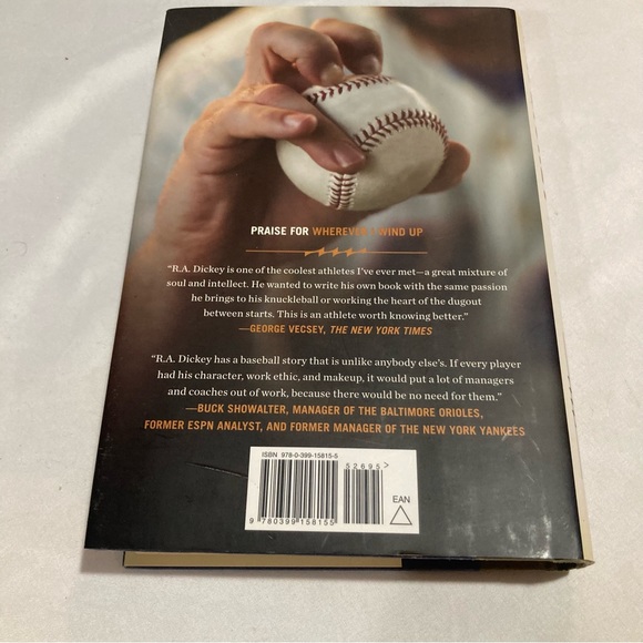 R. A. Dickey autographed book - Picture 2 of 3